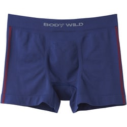 BODYWILD ボクサーパンツ（前とじ） M ネービーブルー BWS852JY
