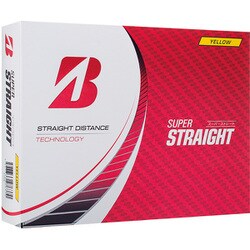 新品 ブリヂストン スーパーストレート ゴルフボール イエロー 3ダース BRIDGESTONE GOLF ブリヂストン SUPER STRAIGHT イエロー