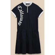 CWA23L C23129202 1120 M NV [ゴルフウェア レディース クローズドメッシュワンピース Mサイズ ネイビー]