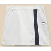 CWA23L C23128205 1030 L WH [ゴルフスカート レディース ハイストレッチドビーインナーショートパンツドッキング型スカート Lサイズ ホワイト]