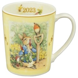 ピーターラビット 2023年 イヤーズマグ カップ 約350ml PR2023-11