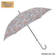 長傘 ピーナッツ スヌーピー 60cm ジャンプ式 7本骨 スヌーピー/ビンテージコミック 90580