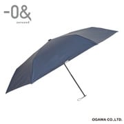 折りたたみ傘 晴雨兼用 0& ゼロアンド 60cm 手開き式 6本骨 遮光 UVカット 99%以上 遮熱効果付 ニュームーンブラック 52288