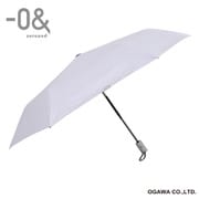 折りたたみ傘 晴雨兼用 0& ゼロアンド 55cm 自動開閉式 遮光 UVカット 99%以上 遮熱効果付 ワンタッチ自動開閉 途中で飛び出さない 安全装置付 トワイライトパープル 52291