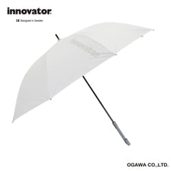 長傘 晴雨兼用 innovator イノベーター 65cm ジャンプ式 8本骨 遮光 UVカット 99％以上 遮熱効果付 シルバー 18710