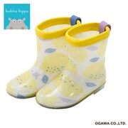 クッカヒッポ キッズレインブーツ M/17cm レモン KH-RB-35 M