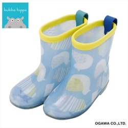 クッカヒッポ キッズレインブーツ S/15cm カモメ KH-RB-37 S