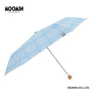折りたたみ傘 晴雨兼用 ムーミン 50cm 手開き式 遮光 UVカット 99%以上 遮熱効果付 安全カバー付 ムーミン/シェルドット 56175