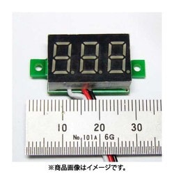 ミニ タイプ7セグLED電圧計モジュール 青 SDEN-BL