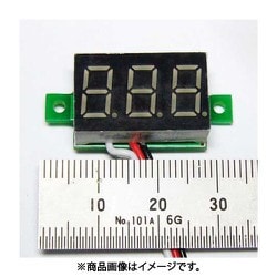 ミニ タイプ7セグLED電圧計モジュール 赤 SDEN-RD