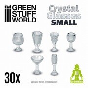 GSWD-11218 クリスタルワイングラス Sサイズセット 30個入 [プラモデル用パーツ]