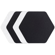 ヘックスリペアパッチ ブラック×クリア 13944 [アウトドア テント リペア用品]