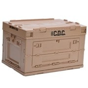 CDC-002 [CDC 折りたたみコンテナ 50L サンドベージュ]