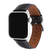 IS-AW40BT/B [Apple Watch Series 8 41mm 本革バンド 20mm/ブラック]