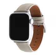 IS-AW40BT/LGR [Apple Watch Series 8 41mm 本革バンド 20mm/グレー]