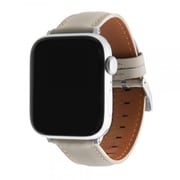 IS-AW44BT/LGR [Apple Watch Series 8 45mm 本革バンド 20mm/グレー]