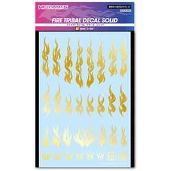 FTSL-GLD ファイアトライバルデカール ソリッド ゴールド 1枚入 [プラモデル用品]