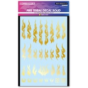 FTSL-GLD ファイアトライバルデカール ソリッド ゴールド 1枚入 [プラモデル用品]