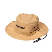 ADMB333F 29 23S [アドベンチャーハット ツバ裏ロゴ ベージュ フリーサイズ（58cm） ユニセックス]