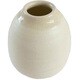 フラワーベース 陶器 Deep Breath Flower Vase ホワイト DB-Fw