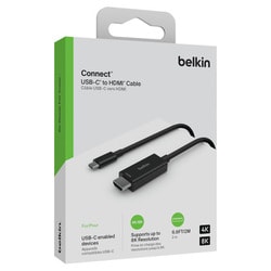fortov Banyan nyheder ヨドバシ.com - Belkin ベルキン AVC012BT2MBK [USB-C to HDMI 2.1 Cable （2M）]  通販【全品無料配達】