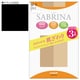 SABRINA(サブリナ） なめらかな肌触り ストッキング 3足組 M-L ブラック SP76MY