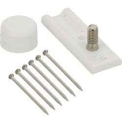 YAHATA 金具用石こうピンLONG白 M3×10【2個入り】