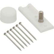 YAHATA 金具用石こうピンLONG白 M4×10【2個入り】