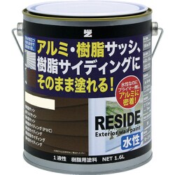 L-RSD/L16D1 [BANーZI 樹脂・アルミ（サッシ・外壁）用塗料 RESIDE 1.6L オフホワイト 25-92B]