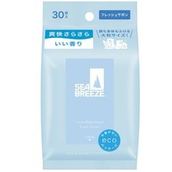 フェイシャルシート シーブリーズ フェイス&ボディシート フレッシュサボン 30枚入