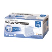 サージカルマスク プレミアムガード ふつうサイズ ホワイト 50枚入