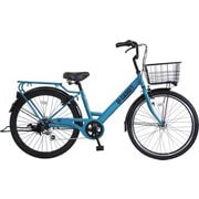 シティサイクル GIガジェット 26インチ 6段変速 ターコイズ FW-CC266GIHDW-BAA