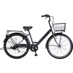 シティサイクル GIガジェット 26インチ 6段変速 チャコール FW-CC266GIHDW-BAA