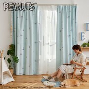 既製カーテン ドレープ ベストフオーメーシヨン 100cm×178cm ブルー 1枚入り P1055