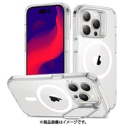 Classic Kickstand Case with HaloLock for iPhone 14 Pro-Clear [iPhone 14 Pro用 マグネット対応 ミリタリーグレードケースカメラリングスタンド付]
