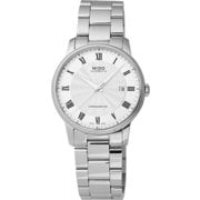 バロンチェッリ 銀 メタルバンド 並行輸入品 1年保証 M010.408.11.033.00