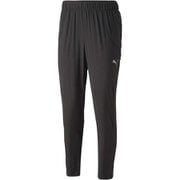 メンズ ランニング RUN テーパード ウーブンパンツ 523702 01 PUMA Black Sサイズ [ランニングウェア ロングパンツ メンズ]