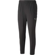 メンズ ランニング RUN テーパード ウーブンパンツ 523702 01 PUMA Black Mサイズ [ランニングウェア ロングパンツ メンズ]