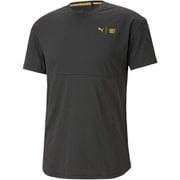 M FIRST MILE COMMERCIAL SS Tシャツ 523626 01 PUMA BLACK Mサイズ [ランニングウェア シャツ メンズ]