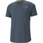 M FIRST MILE COMMERCIAL SS Tシャツ 523626 16 DARK NIGHT Lサイズ [ランニングウェア シャツ メンズ]