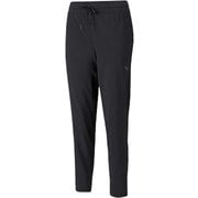 ウィメンズ ヨガ スタジオ テーパード ウーブンパンツ 521923 01 Puma Black Mサイズ [フィットネス ヨガ パンツ レディース]