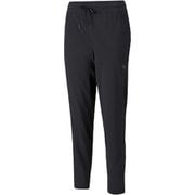 ウィメンズ ヨガ スタジオ テーパード ウーブンパンツ 521923 01 Puma Black Lサイズ [フィットネス ヨガ パンツ レディース]