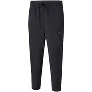 ウィメンズ ヨガ スタジオ ファウンド ウーブン 3/4 トレーニング パンツ 521900 01 Puma Black Lサイズ [フィットネス ヨガ パンツ レディース]