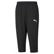 アクティブ 3/4 ウーブン パンツ 588876 01 Puma Black Sサイズ [ランニングウェア ロングパンツ メンズ]