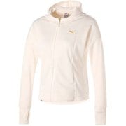 ウィメンズ フルジップ フーテッド ジャケット 674933 65 Pristine Sサイズ [ランニングウェア パーカー レディース]