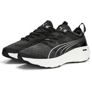 フォーエバーラン ニトロ 377757 01 PUMA BLACK 27cm [ランニングシューズ メンズ]