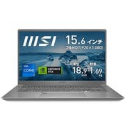 ノートパソコン/15.6型 /Core i7-1280P/メモリ 16GB /SSD 512GB/Windows 11 Home Prestige-15-A12UC-236JP