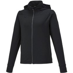 UVカットフーディ 32MCA322 ブラック(09) Mサイズ [ランニングウェア シャツ レディース]