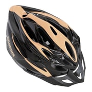 GRAPHIS(グラフィス) 自転車用ヘルメット フリーサイズ(58cm~61cm) ブラッククリーム GR-I-MV28