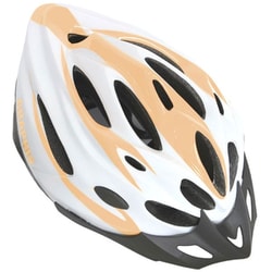 GRAPHIS（グラフィス） 自転車用ヘルメット フリーサイズ（58cm～61cm） ホワイトクリーム GR-I-MV28